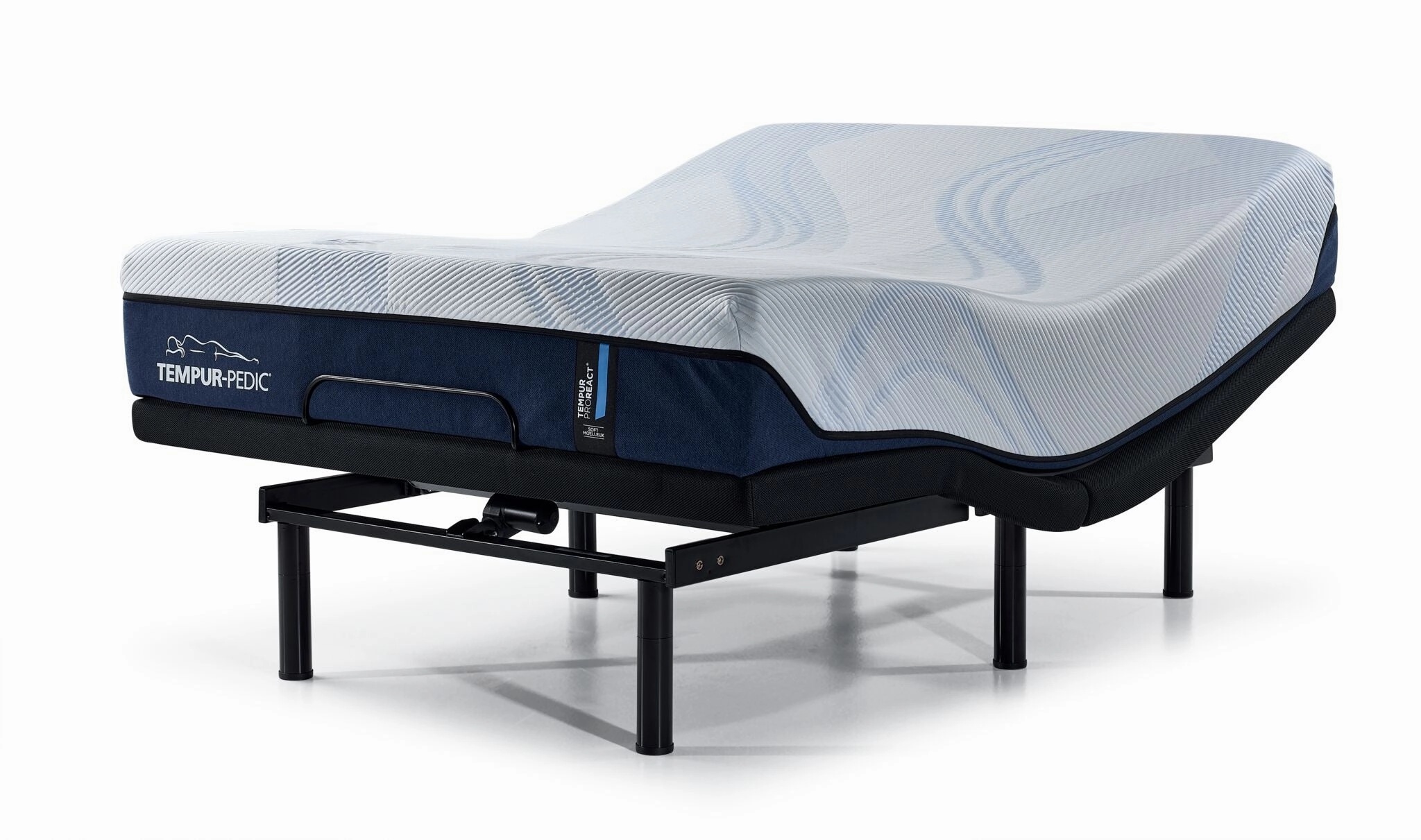 Tempur-Pedic Pro React 2.0 Soft 12" King Mattress and L2 Motion Pro Adjustable Base