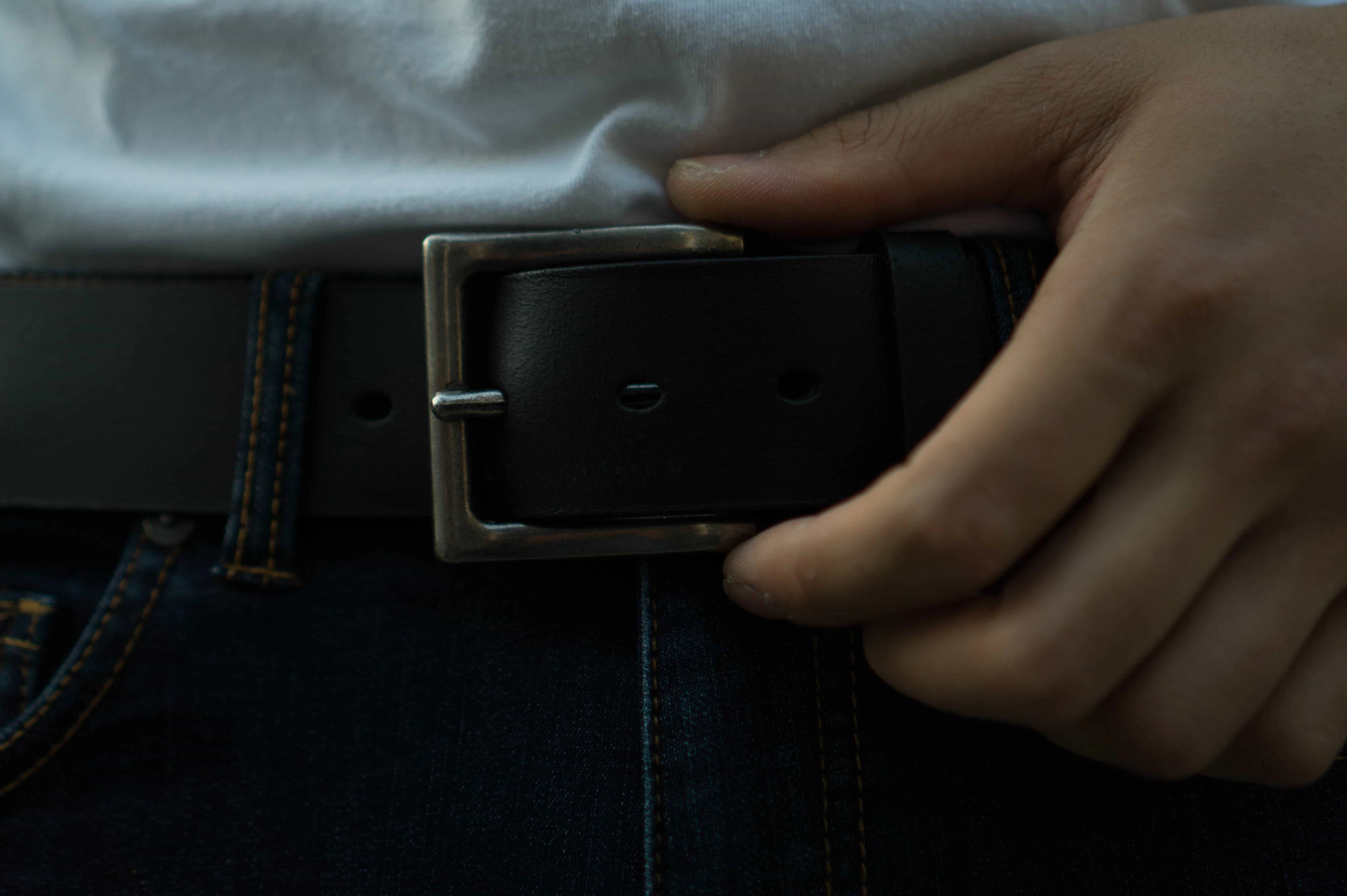 The Long Haul Belt - Brown Custom Engraved Leather Belt