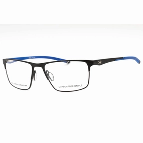 Under Armour Men's Eyeglasses - Matte Black Blue Rectangular Frame | UA 5050/G 00VK 00