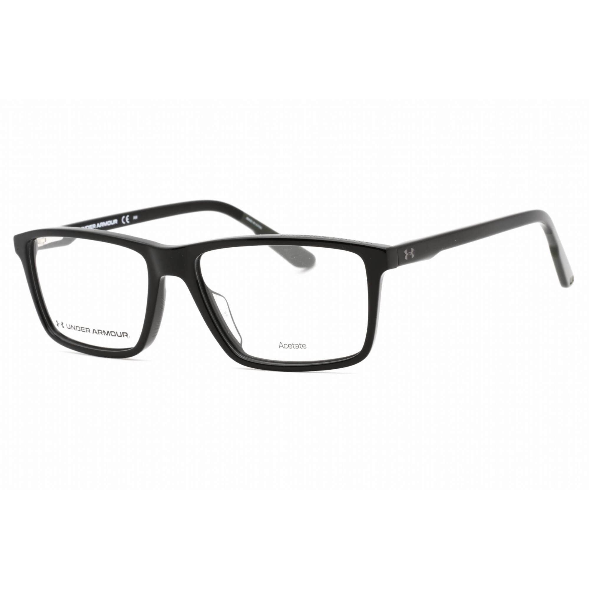 Under Armour Men's Sunglasses - Black Full Rim Rectangular Frame | UA 5019 0807 00