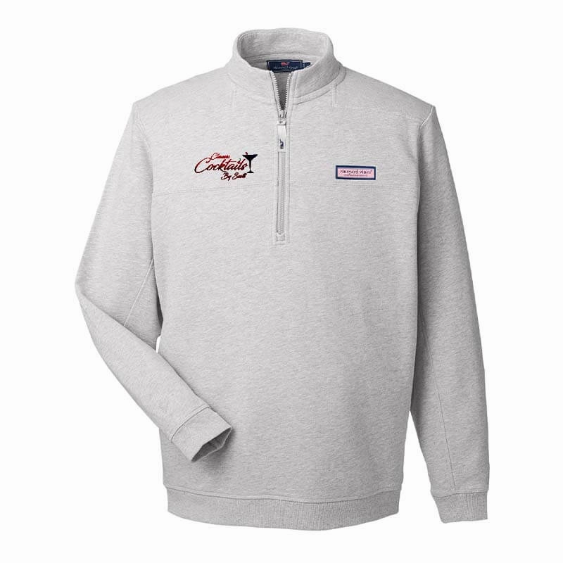 Vineyard Vines Men's Collegiate Quarter-Zip Shep Shirt