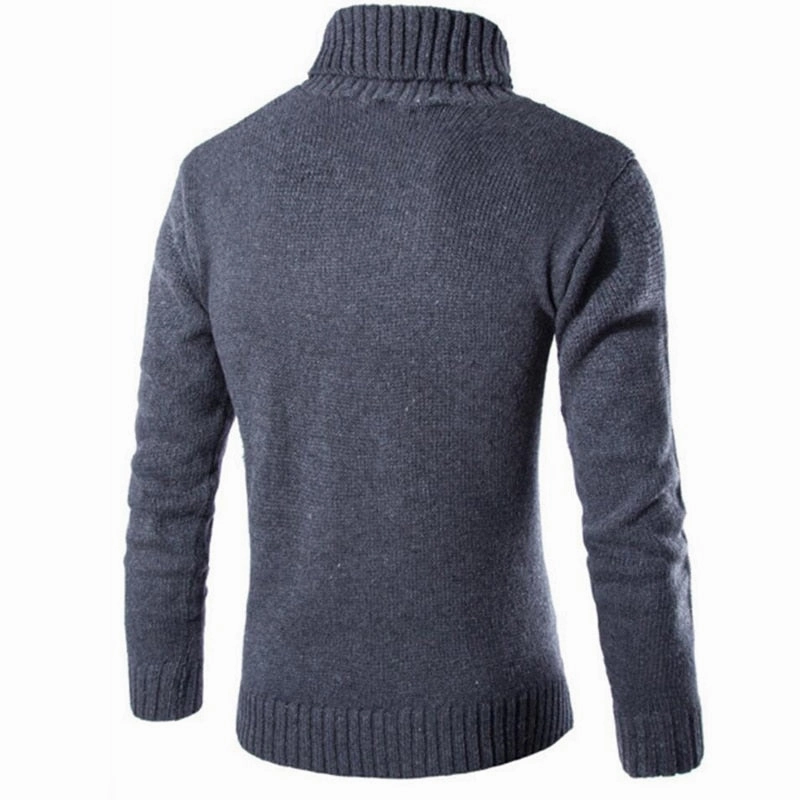 West Louis™ Hedging British Turtleneck Sweater