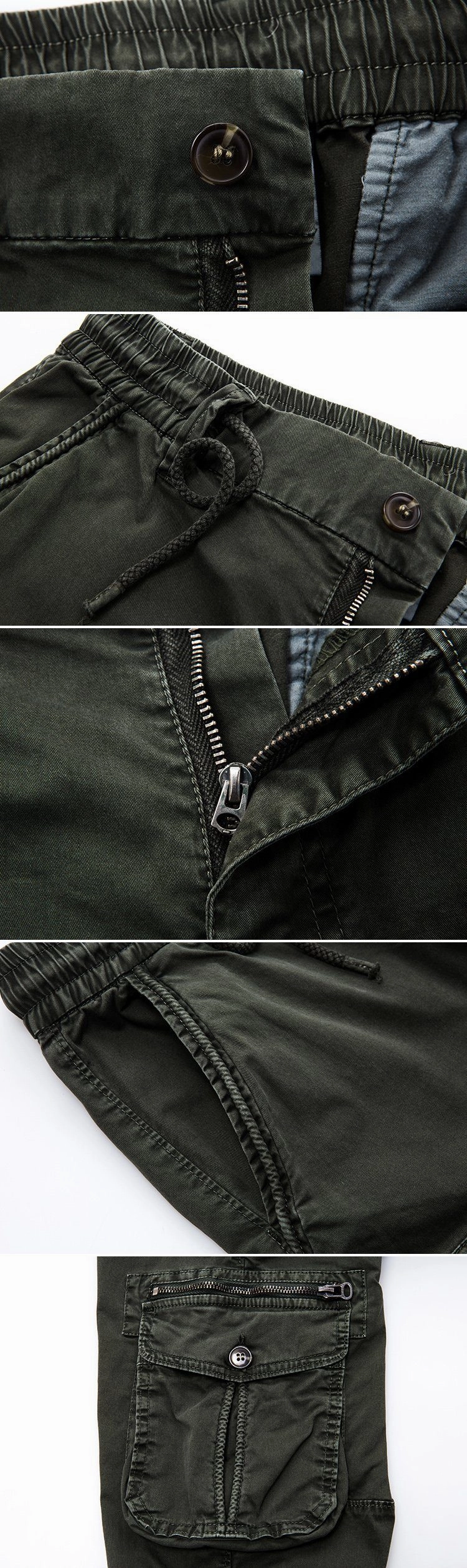 West Louis™ Tactical Cargo Ribbon Pants