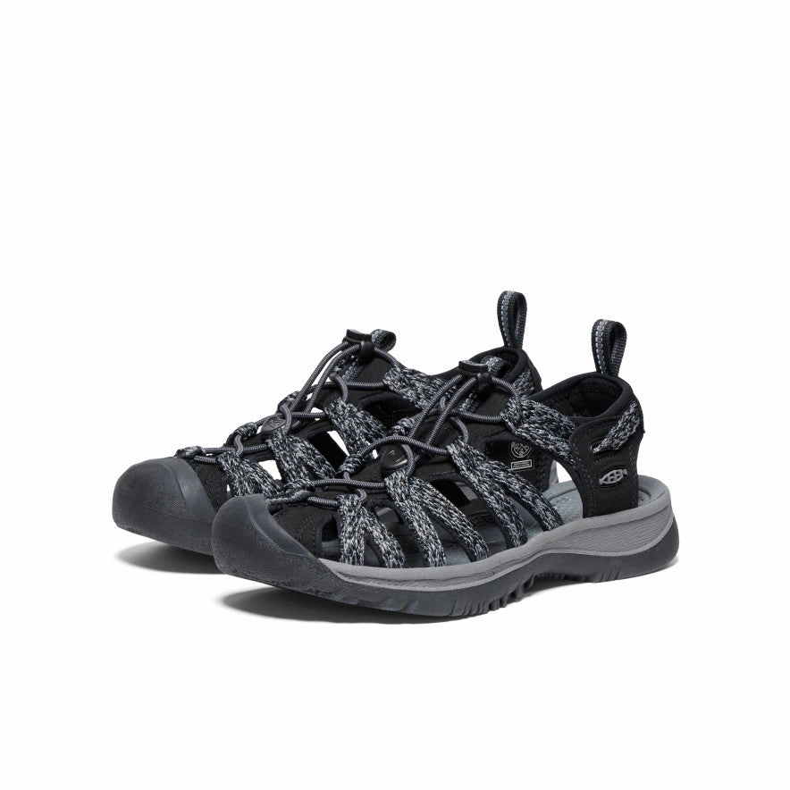 Women's Whisper  |  Black/Steel Grey