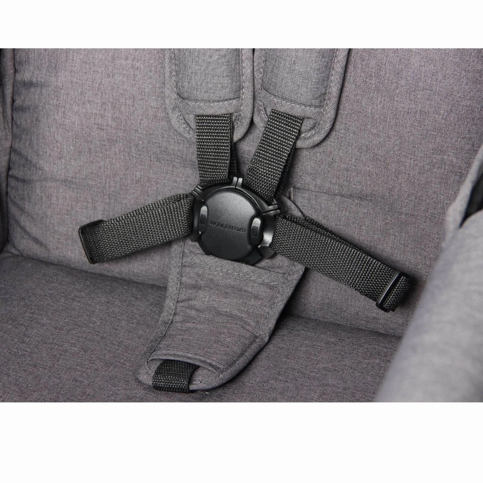 Wonderfold W2 Luxe Double Wagon - Charcoal Grey